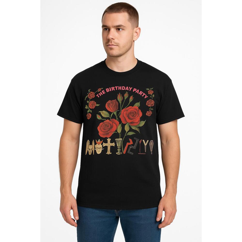 Gildan TShirt Mens Size XL Black Graphic Punk Rock Band Y2K Mutiny‎ Cover Art